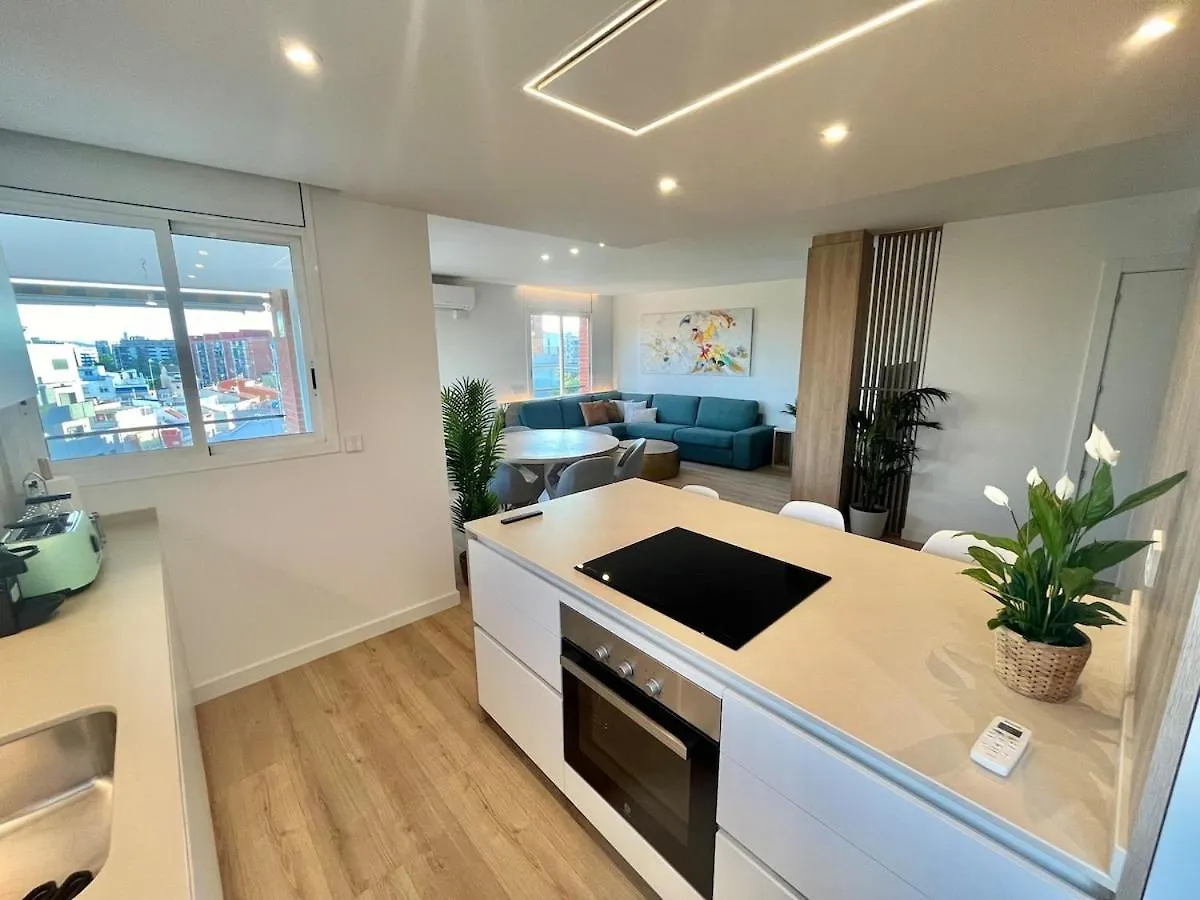 Atico Barcelona Playa Apartamento Sant Adria de Besos Espanha